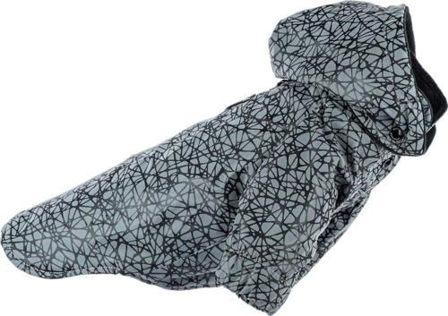 Reflektörlü Yağmurluk  Örümcek Desen Küçük ve Orta Irk  XXL Beden