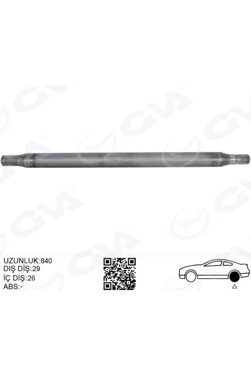 Aks Mılı Arka Sol Ince Kısa 840Mm Mercedes Sprınter B906 . Vw Crafter 30-35-50 Z:26-29