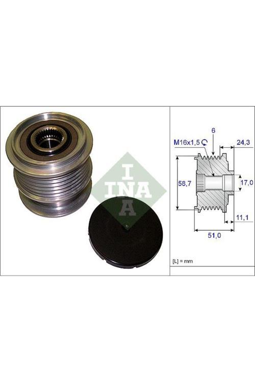 Alternatör Kasnağı Volvo S60 10 > S80 10 > V60 10 > V70 09 > Xc60 08-17 Mondeo Smax