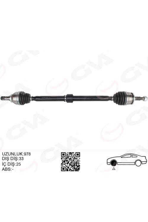 Komple Aks Sağ Opel Astra K 1.4 Turbo M/T 15-