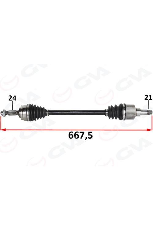 Komple Aks Ön Sol Psa 301 1.2 Vtı M-T 12-