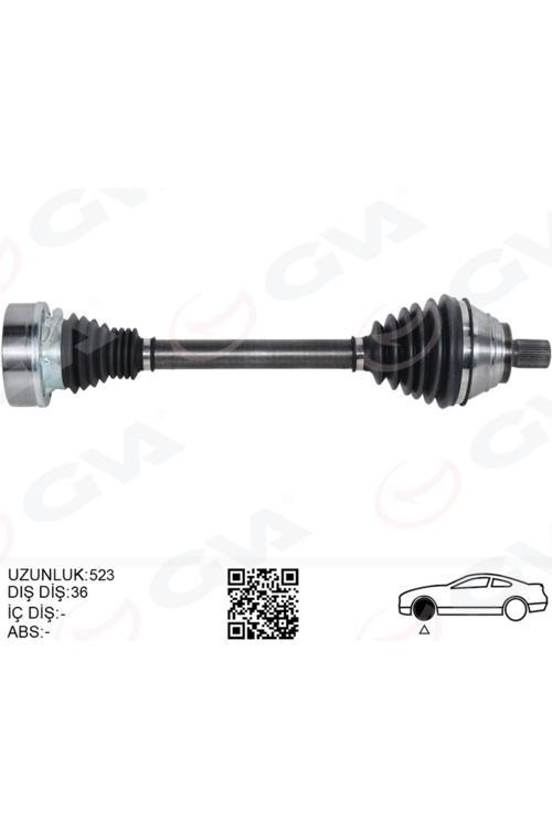 Aks Ön Sol Golf Plus 1.9Tdı 05- Golf V 1.9Tdı 03- Golf Vı 2.0Tdı 08- Toruran 1.9Tdı 03- 5Q0407271Bp-