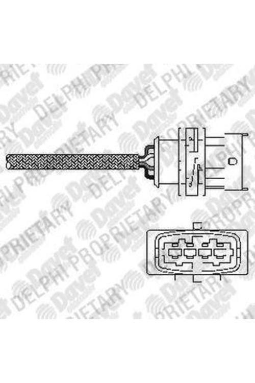 Oksijen Sensoru Astra G 00 05 Astra H 04 Meriva Vectra C Zafira 06 1.6 1.6 16V Uyumlu
