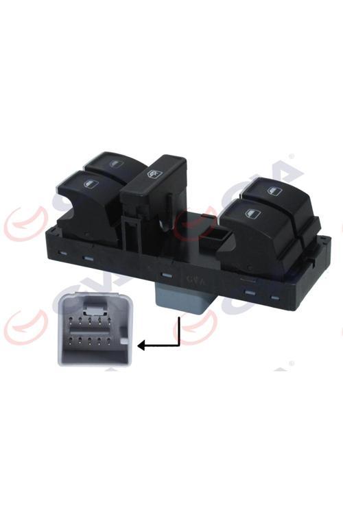 Cam Açma Anahtarı Dörtlü-Nikelajlı Polo 2010 >