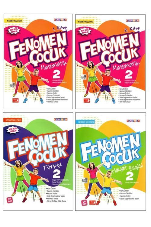 Gama Yayınları Fenomen Çocuk 2. Sınıf Set Matematik 2 Kitap+türkçe+hayat Bilgisi 4 Kitap
