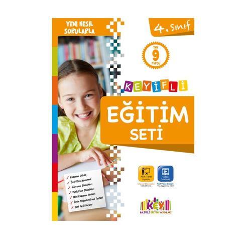 Key Yayınları 4. Sınıf Keyifli Eğitim Seti (Süper Set)