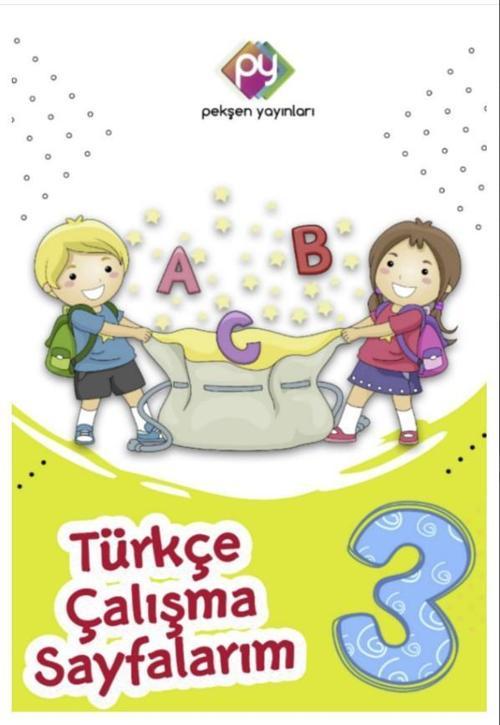 Pekşen Yayınları 3.Sınıf Türkçe Matematik Çalışma Sayfalarım