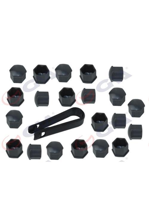 Bijon Kapak Seti Gri 21 Parça 19Mm Tüm Yeni Modeller