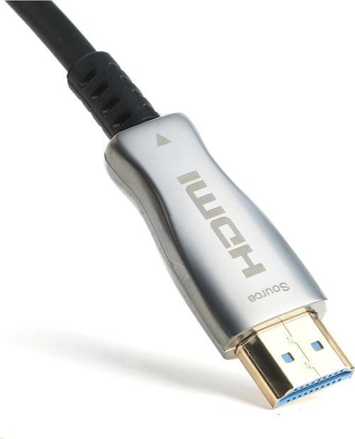 100 Metre Hdmi 2.0B 18Gbps 4K 60Hz Aoc Active Optical Fiber Hdmi Kablo Dk-Hd-Cv20L100Aoc