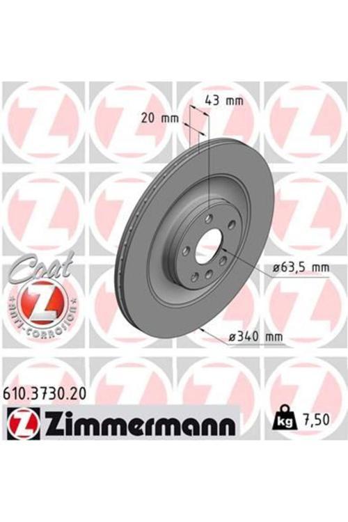 Arka Fren Aynası Volvo Xc90 Iı 256 D5 Awd 2014 >2020 > Xc40 2020 > Çap 340Mm 18 Jant