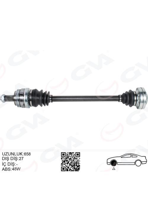 Komple Aks Arka Sağ Bmw E81 E87 E82 E88 E90 E91 E92 658Mm