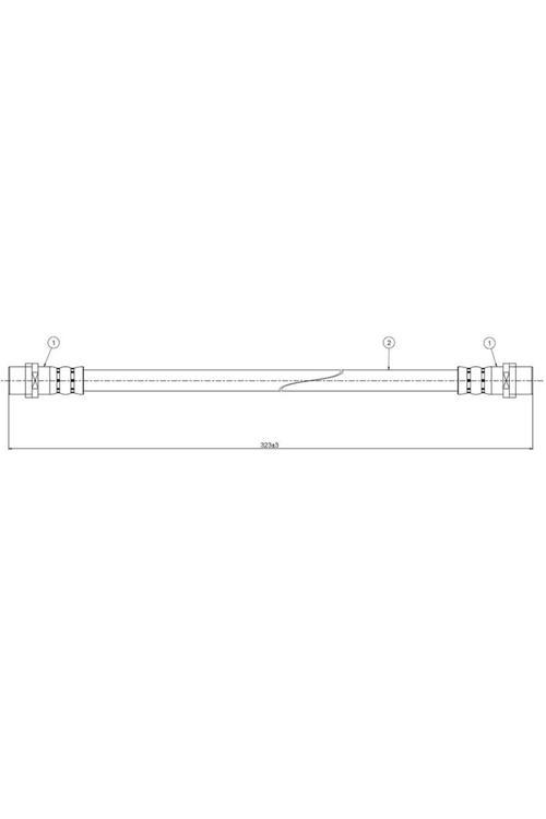 Ön Fren Hortumu A6 95 (2 Adet) 8D0611707B