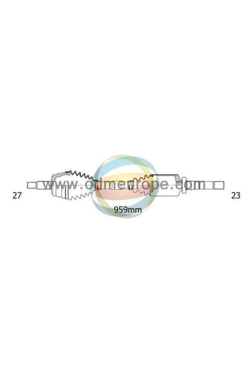 Aks Sağ C-Max Iı 1.6 16V Flexifuel 2011- Mt A:27 C:959,5 B:23
