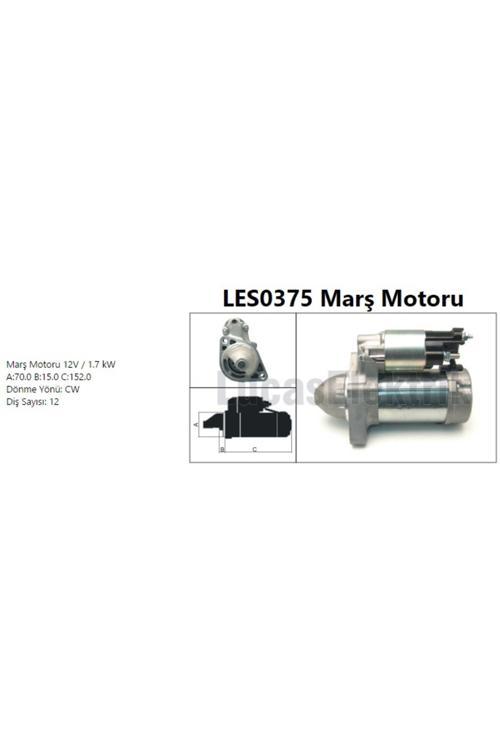 Mars Motoru 12V 1.7Kw 12 Dıs Mercedes W204 X204 C218 W212 C207 W639 B906