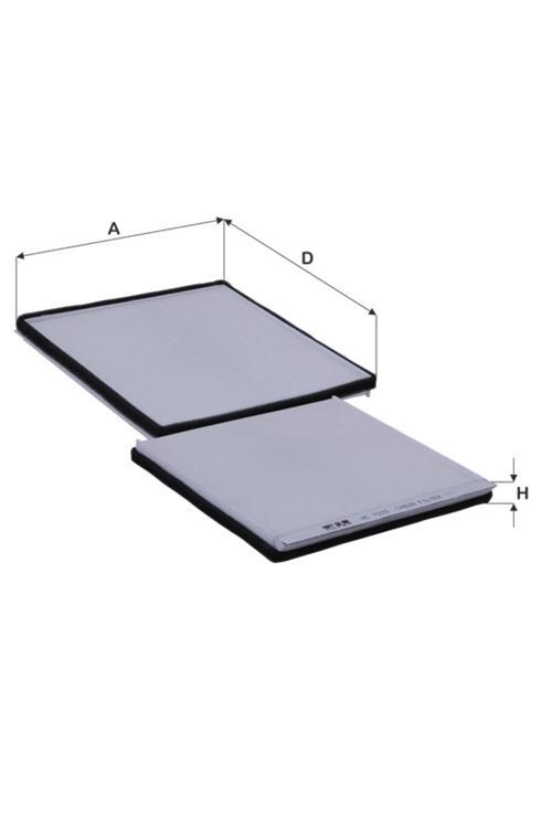 Citroen Berlingo Peugeot Partner Uyumlu Polen Filtresi 0986Tf0110 Hc 7025