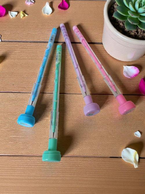 concept emoji baskılı yumurtlayan kurşun kalem seti 4'lü