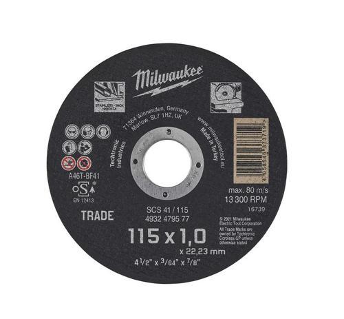 Scs 41 İnox Kesme Taşı 115x1.0mm 10Lu