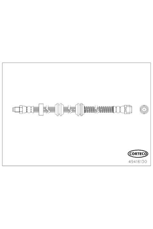 Fren Hortumu Arka Mercedes W166 X166 C292