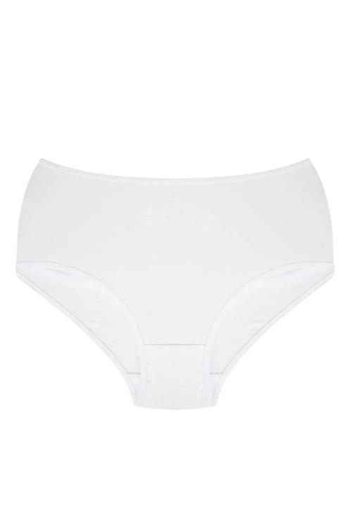 Kadın Büyük Beden Külot Beyaz 40264