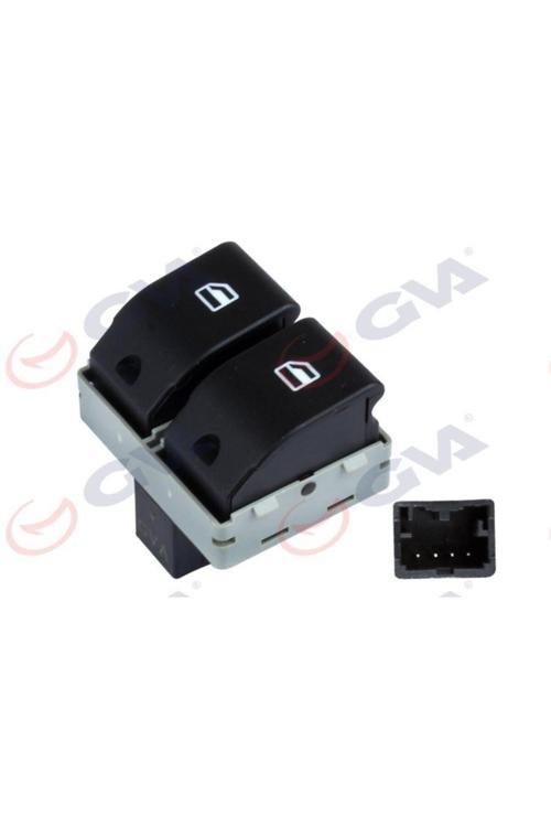 Cam Düğmesi Anahtarı Ön Sol Polo 2001-2008 Seat Ibiza 2004- (4 Fis Çiftli) 504650710