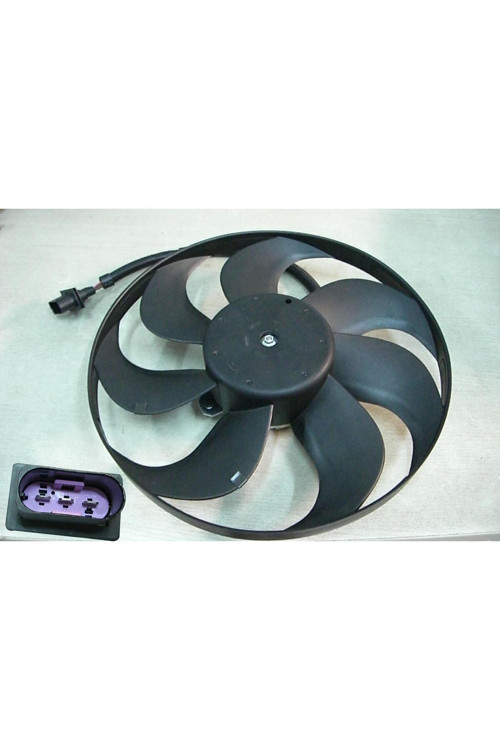 Fan Motoru Polo Cordoba Fabia Amf Ahw 1.4 16V 1.4 Tdi 390Mm (Rezistanslı Ve Kablolu)