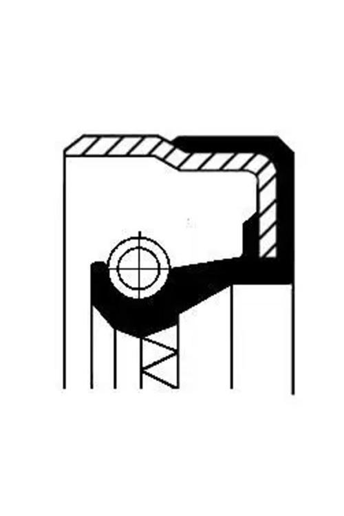 12015510B Yağ Keçesi Difransiyel Iveco Eurocargo