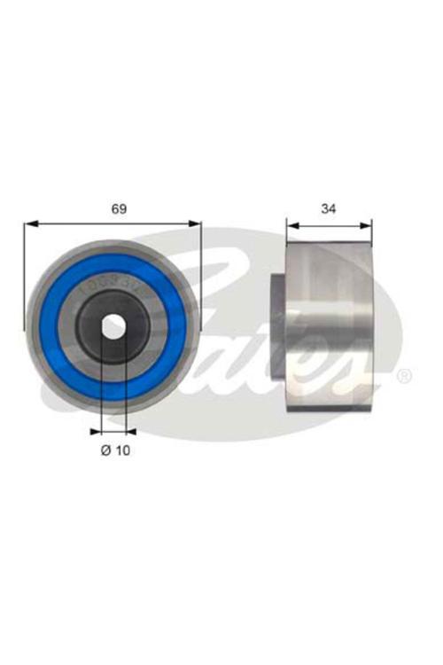 Triger Avara Gergi Rulmanı Peugeot 407-607-Cıtroen C6-C5 2.7 3.0 Hdı 0830.55-4S7Q6C348Bc