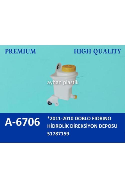 Hidrolik Direksiyon Yağ Deposu Kapaklı Fıat Fıorıno 2009 Lınea 2009 Doblo 2010 51958898 51787159