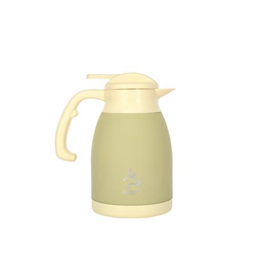 Big Therm 1.5 Lt Paslanmaz Çelik Krem Çay Termosu, 24 Saat Soğuk, 12 Saat Sıcak Tutma