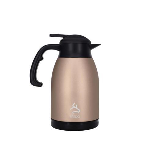 Big Therm 2 Lt Paslanmaz Çelik Rose Gold Çay Termosu, 24 Saat Soğuk, 12 Saat Sıcak Tutma