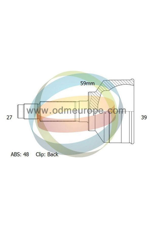 Aks Kafası Dış Jumpy 1.9Td 95-06 (27×39×59)