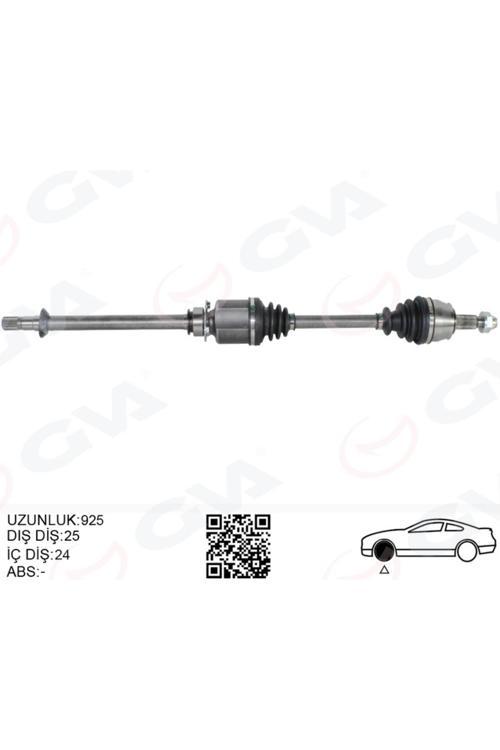 Komple Aks Sağ Lınea 1.3 Mtj 07- 90Hp Milsiz