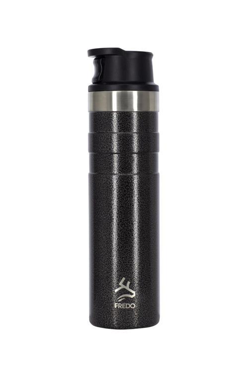 Comfort Therm 600ml Benekli Siyah Termos