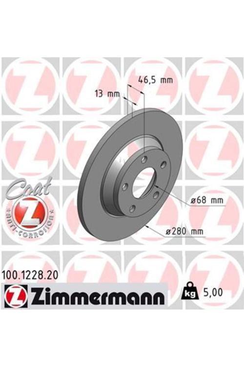 Ön Fren Aynası Audı A4 1.6-1.9Tdı 95/11.00 A4 Avant 1.6-1.8 20V-1.9Tdı 95/9.01 280X13X5Dl 98647