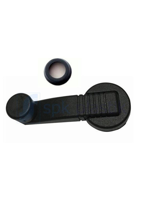 Cam Açma Kolu Pullu Siyah R9 97 Yenı Model.-R11-R19-R21-Express 7702253025 7702253988 (4 Adet)