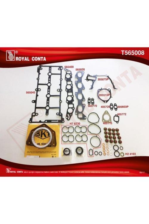 Motor Takım Contası (Keçeli+Subap Lastik) (Skc'Siz) Doblo-Lınea-