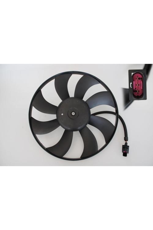 Fan Motoru Polo Cordoba Fabia Amf Bnv Bnm 1.4 Tdi 393 Mm (Rezistanslı Ve Kablolu)