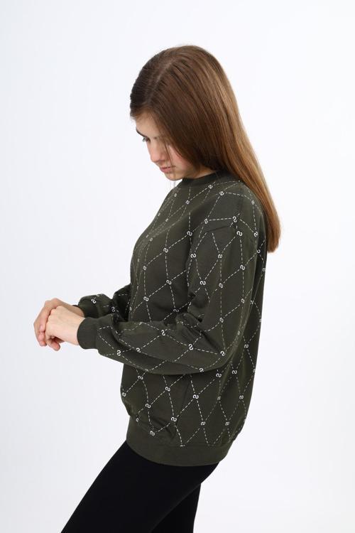 Toontoy Kız Çocuk Baskılı Sweatshirt