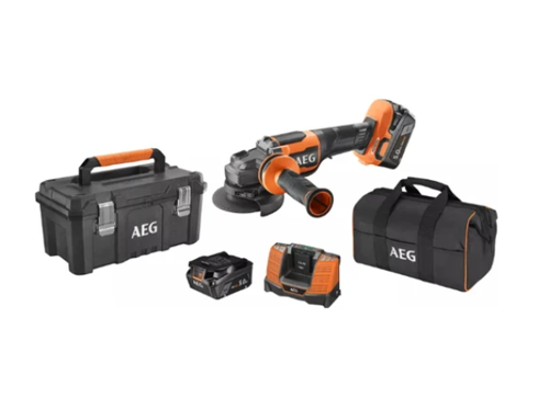 Bews 18-115BLPX2-502T 2x5.0Ah Çift Akülü Kömürsüz Avuç Taşlama- 4935492109