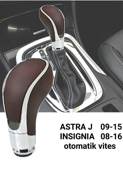 Opel J ASTRA Insignia 2008-2016 Otomatik KAHVERENGİ Vites Topuzu Komple PLASTİK AÇIKLAMAMIZI OKUYUN