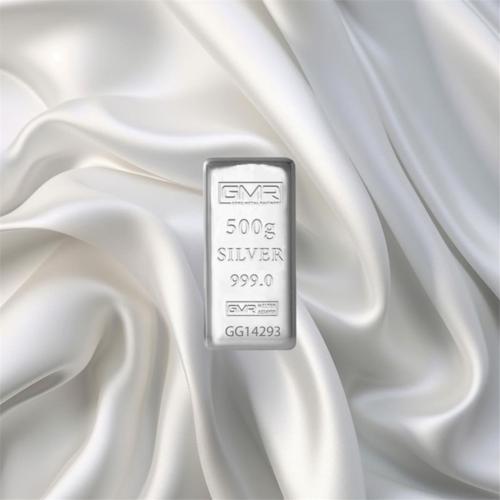 500 Gr Gmr Gümüş Külçe