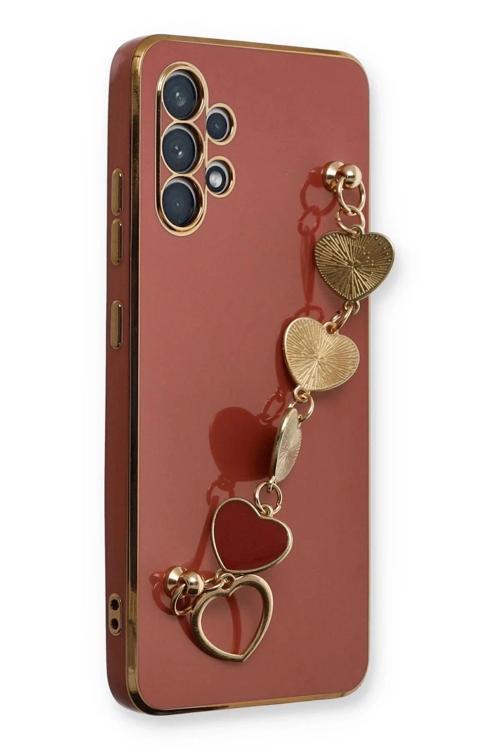 Samsung Galaxy A32 Kılıf Esila Silikon - Kırmızı-(5796)