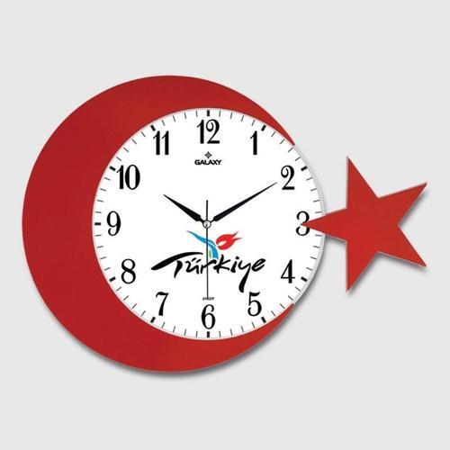Ay Yildiz Duvar Saati 134-4