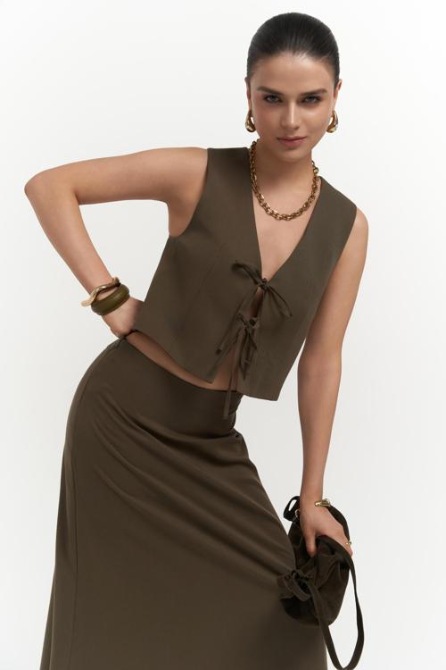 Orsha Haki Yelek Etek Takım