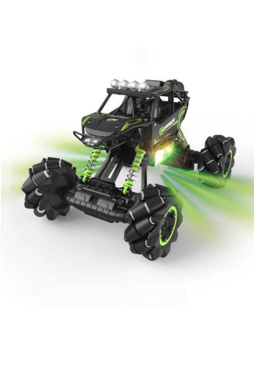 Işıklı Sesli Müzikli Şarjlı Bilek Kumandalı Drift Atan 4x4 Canavar Oyuncak Off-Road Aracı 