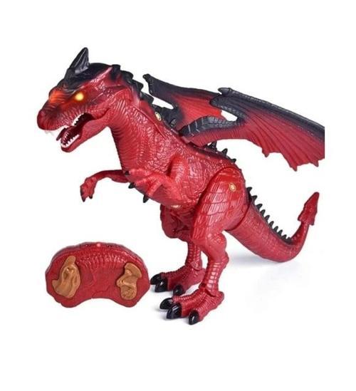 Kumandalı Yürüyen Sesli Işıklı Oyuncak Ejderha 