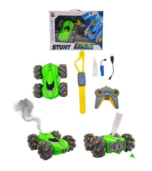 Oyuncak Uzaktan Kumandalı El Kontrollü Duman Atan Araba (ITEM KOD : XB1178) YEŞİL