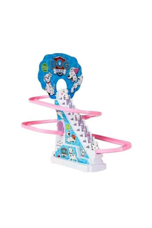 Dalmaçyalı Köpekler Kaydırak Sesli Işıklı Hareketli Bebek Çocuk Oyuncak