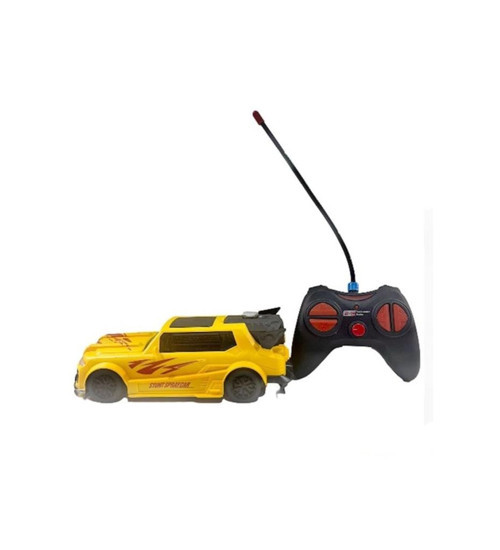 Oyuncak Uzaktan Kumandalı Duman Atan Işıklı Sipahi Araba (ITEM KOD : DZ777-63) SARI