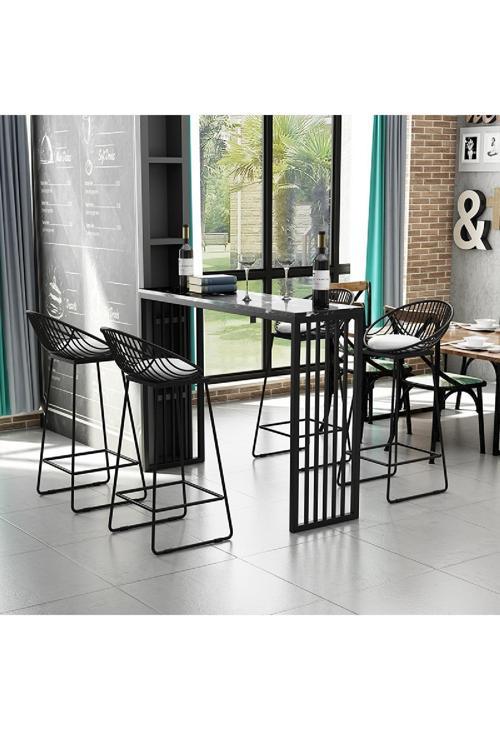 Dekoratif Tasarım Çok Amaçlı Masa Çalışma Mutfak Bar Masası